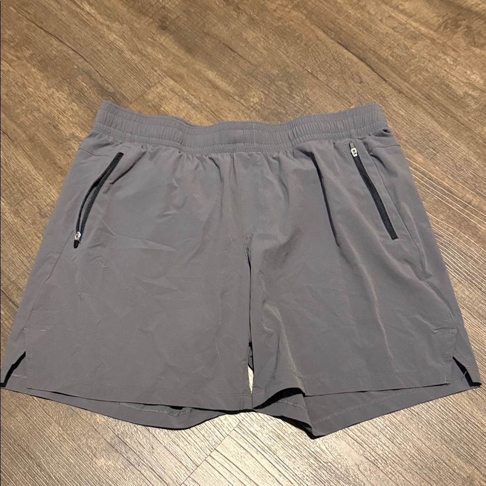All in Motion Men's Charcoal Athletic Shorts